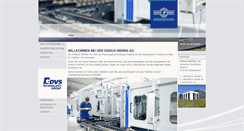 Desktop Screenshot of diskus-werke-ag.dvs-gruppe.com