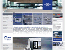 Tablet Screenshot of diskus-werke.dvs-gruppe.com